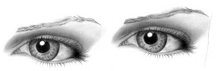 Учимся рисовать глаза человека - шаг 11